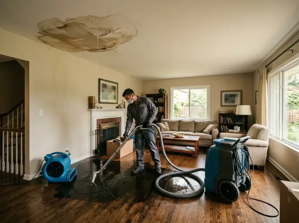 attic-pipe-burst-ceiling-drip-008 — frequently asked questions, Water Damage Restoration & Carpet Care in Murrells Inlet, SC